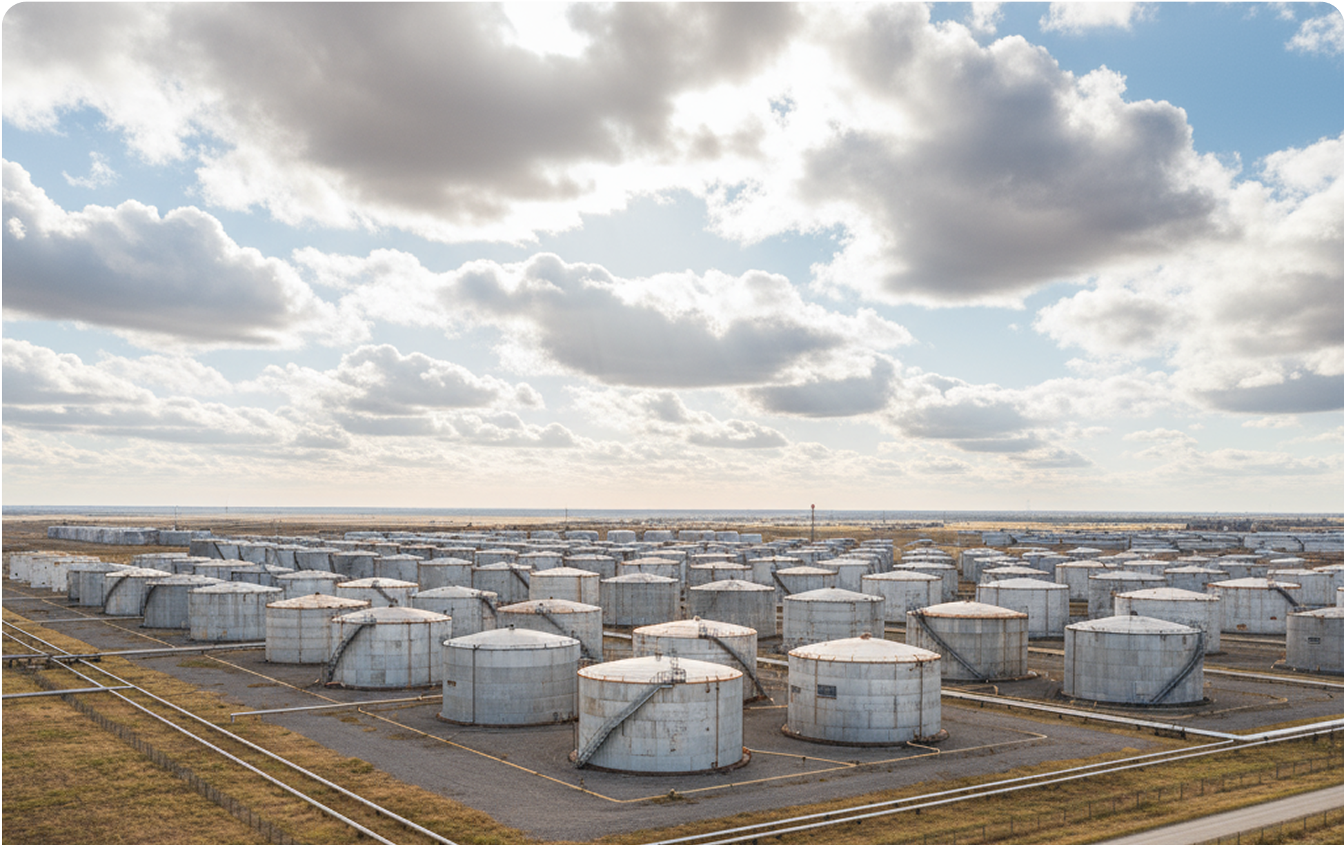 Data points on top of landscape